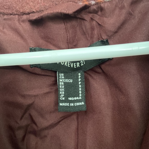 Forever 21 Plaid Jacket - Picture 5 of 6